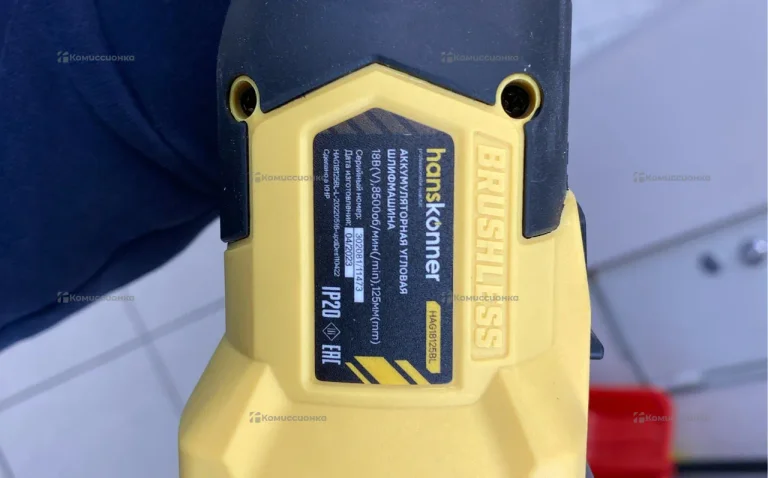 Аккумуляторная УШМ Hanskonner HAG18125BL