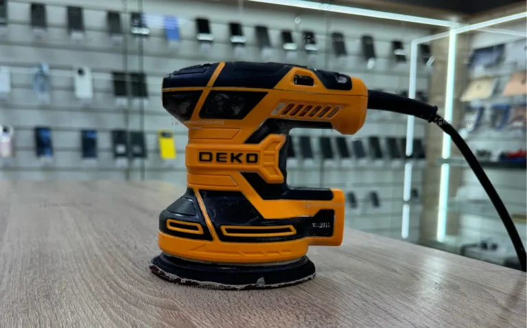 Эксцентриковая шлифмашина сетевая DEKO DKG400-125