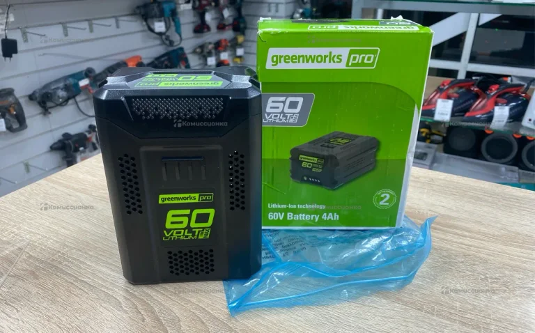 Аккумулятор Greenworks g60b4.