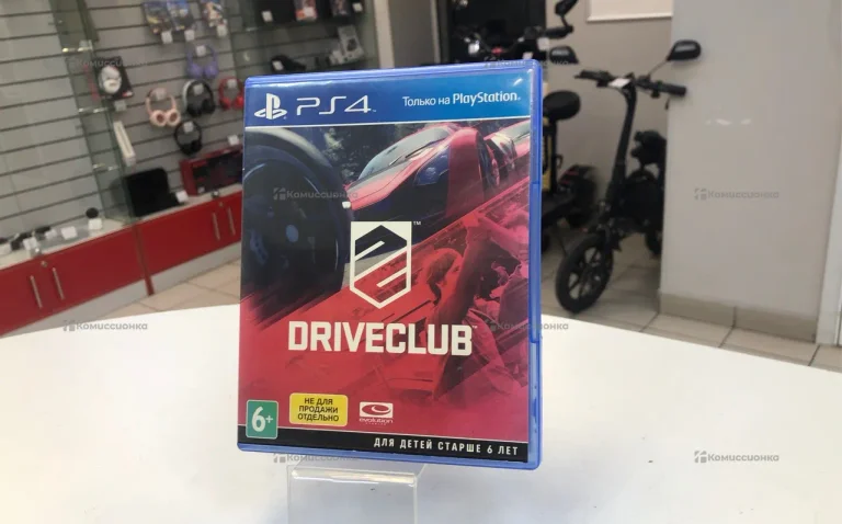 диск ps4 driveclub z