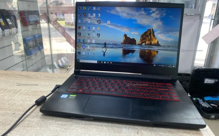Ноутбук  msi i7-9750h 1650ti
