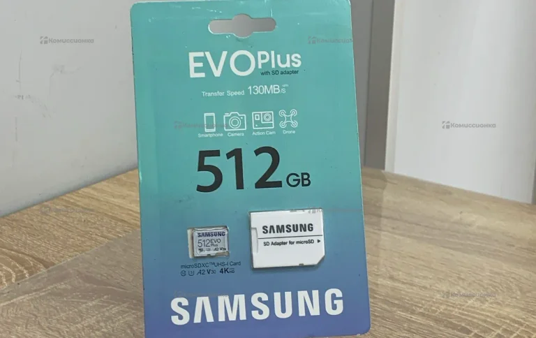 Карта памяти Samsung EVO Plus microSDXC 512 ГБ [M