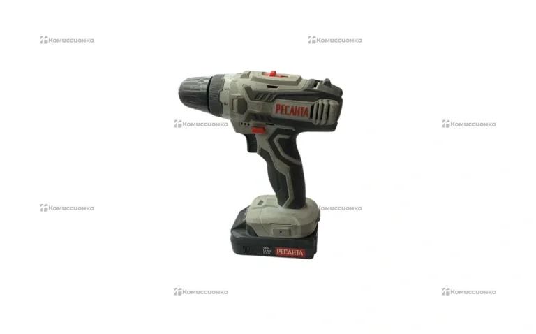 Аккумуляторная дрель-шуруповерт РЕСАНТА ДА-18-2ЛК