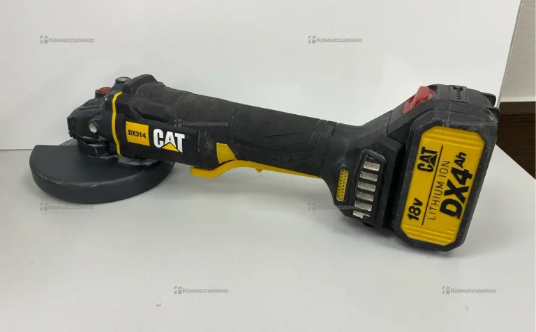 Аккумуляторная УШМ CAT DX314B