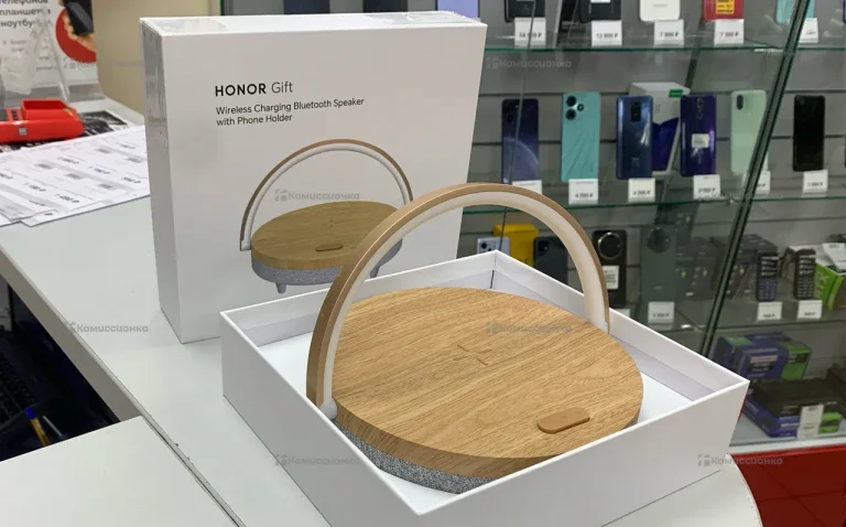 Колонка + ночник + зарядка  Honor Gift