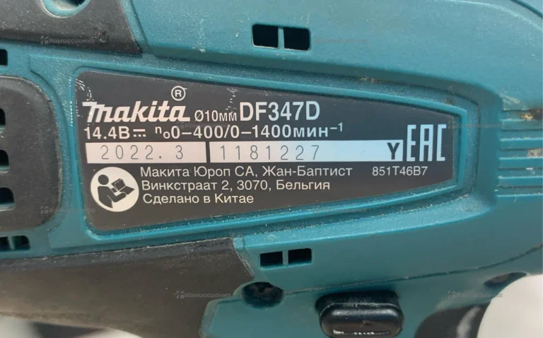 Аккумуляторный Дрель шруповерт makita DF347D