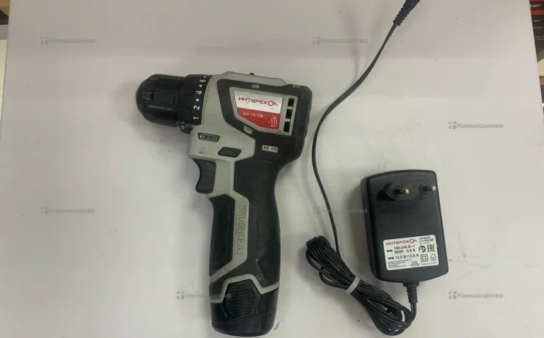 Дрель-шуруповерт ИНТЕРСКОЛ ДА-10/12 В