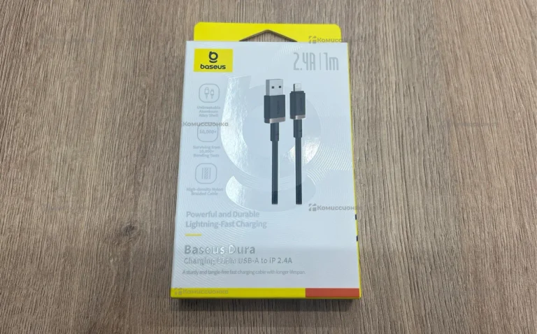 Кабель Baseus USB-A to Lightning 2.4a