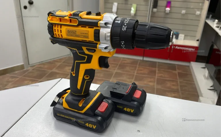 DeVolt дрель шуруповерт 48v