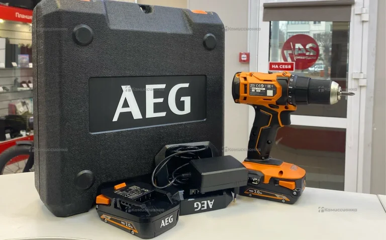 Аккумуляторная дрель-шуруповерт AEG BS18G4