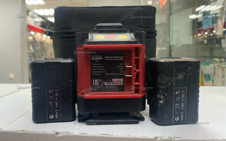 лазерный уровень Elitech пл 12л-зел