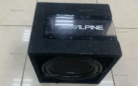 Сабвуфер  alpine sbg-1244br