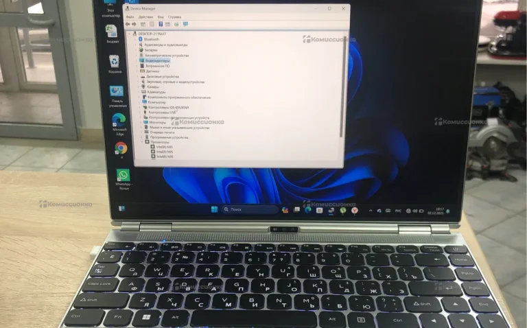 Ноутбук  intel сенсорный