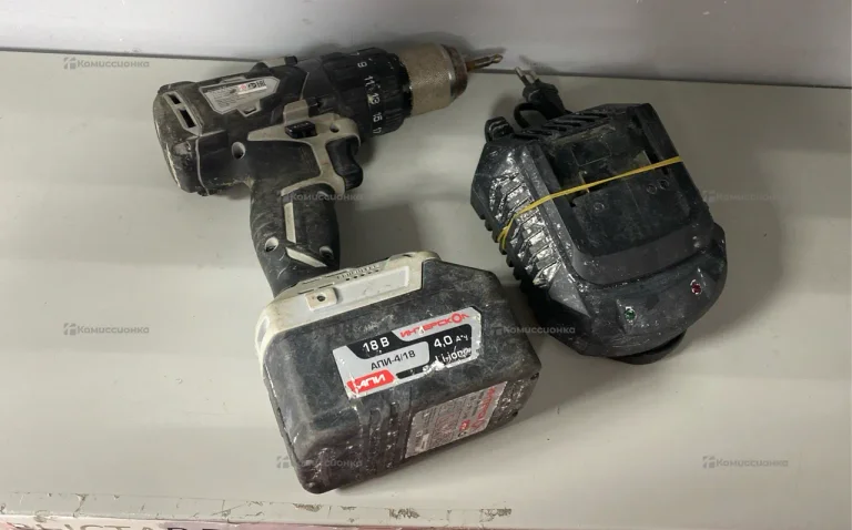 Шуруповерт Интерскол дау-13/18вк