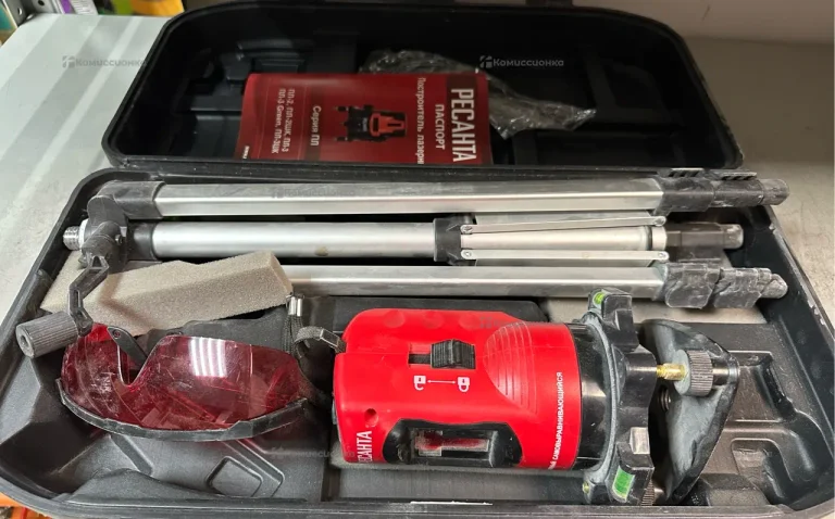 Лазерный нивелир Ресанта ПЛ-2ШК