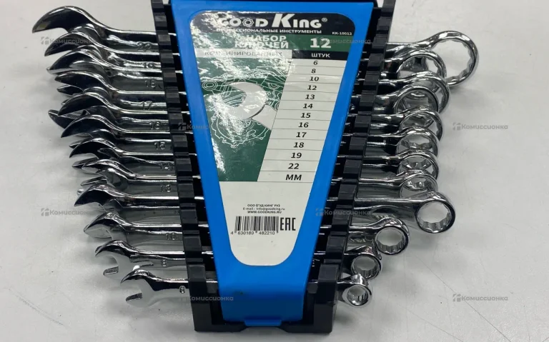 Набор комбинированных ключей GOODKING 12 предметов