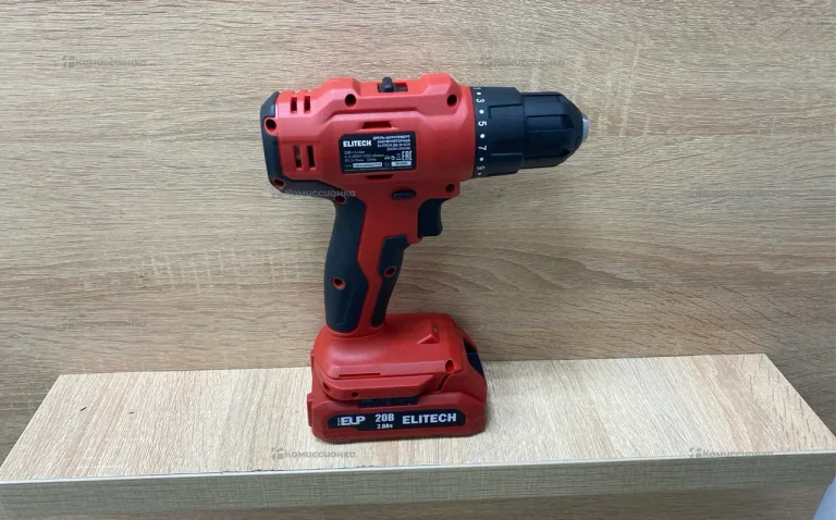 Дрель-шуруповерт ELITECH ДА 20-2СЛ