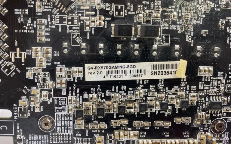 Видеокарта Gigabyte RX 570 8GB