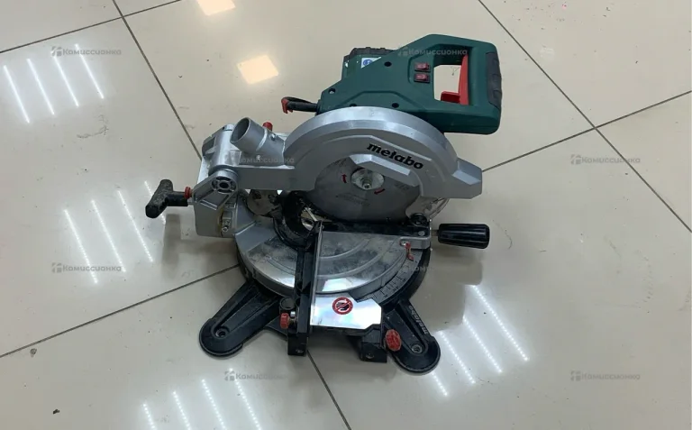 Торцовочная пила metabo KS 216 Lasercut