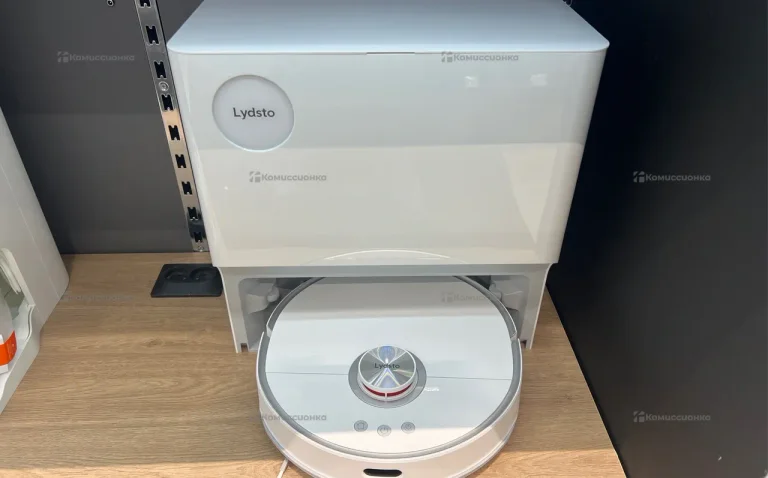 Робот-пылесос Lydsto Self-cleaning Sweeping and Mopping Robot W2 Lite, White EU
