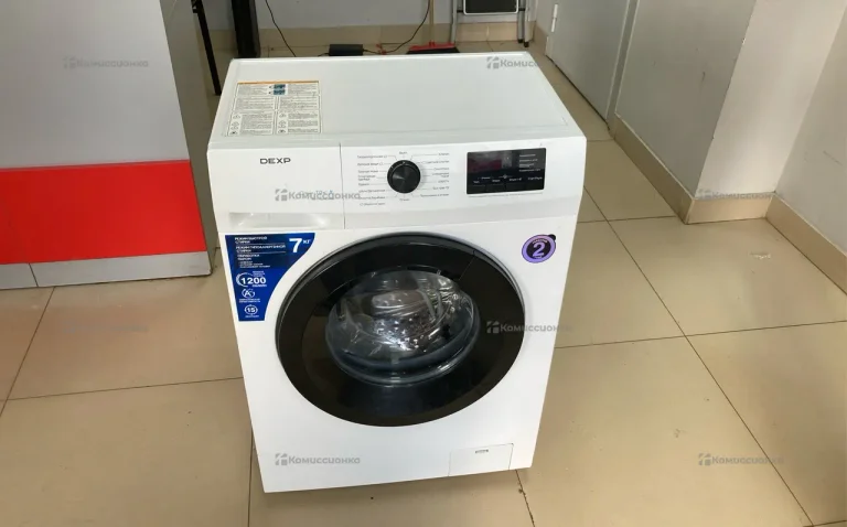 Стиральная машина  DEXP WM-F712DHE/WBSsu