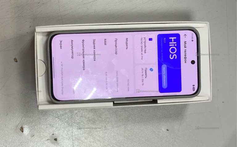 Tecno Spark 40 Pro 8/256 ГБ