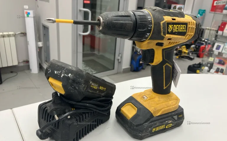 Аккумуляторная дрель-шуруповерт Denzel CDL-18