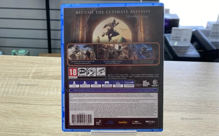 Диск ps 4 assassins