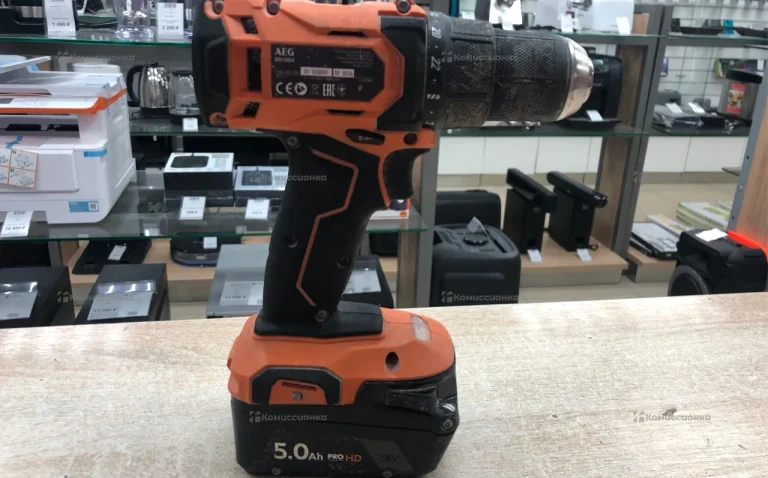 Аккумуляторная дрель-шуруповерт AEG BS18G4