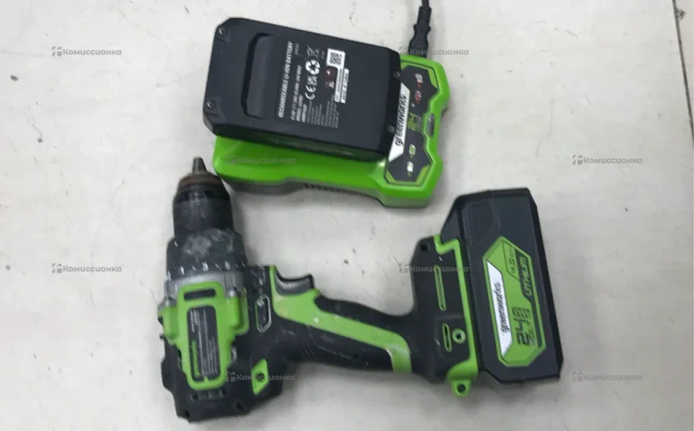 Шуруповерт Greenworks GD24DD90