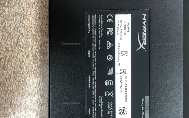 Игровая клавиатура hyperx alloy fps pro
