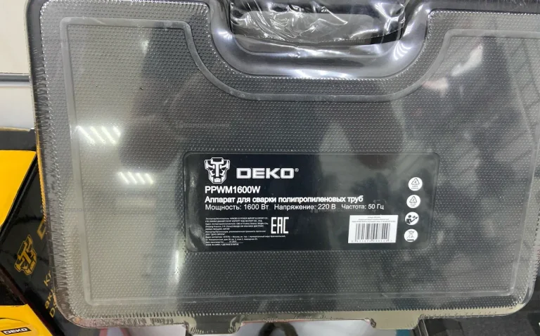 Аппарат для раструбной сварки DEKO PPWM1600w