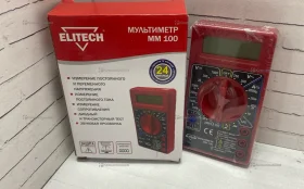 Купить Мультиметр цифровой ELITECH ММ 100 б/у , в Екатеринбург Цена:350рублей