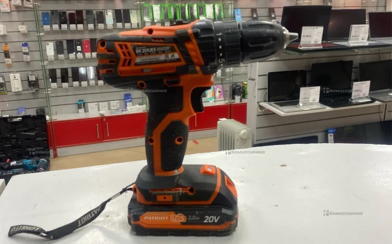 Аккумуляторная дрель-шуруповерт PATRIOT BR 201UES