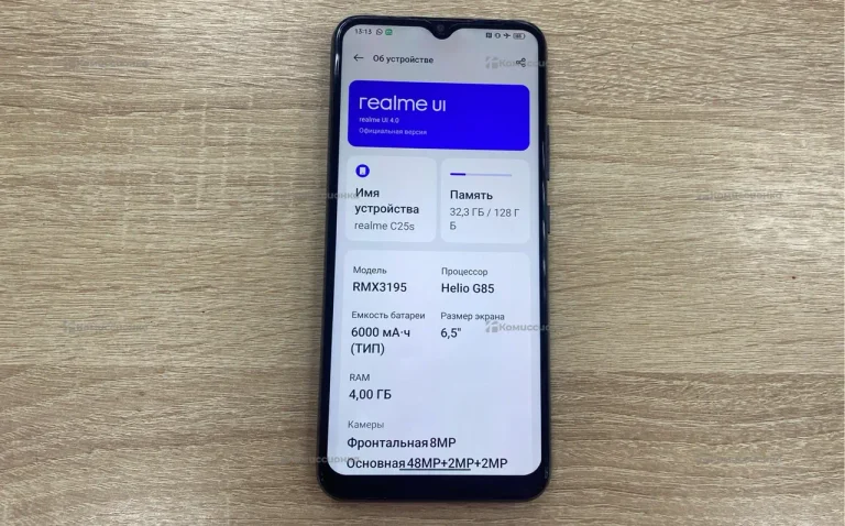 realme. c25s 128