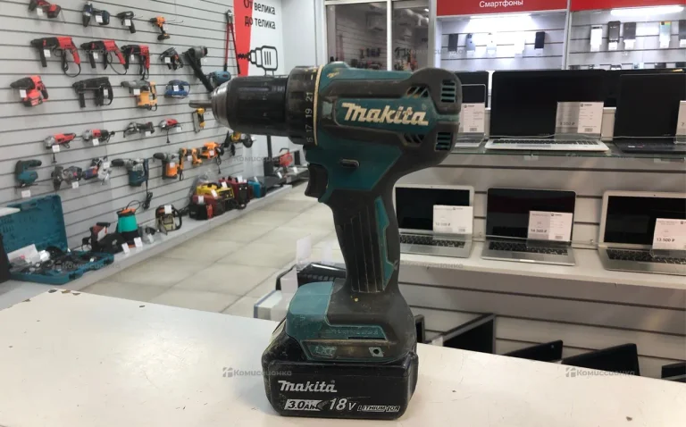 Аккумуляторная дрель-шуруповерт Makita DDF485
