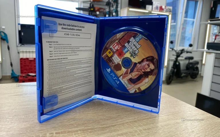 Диск ps4 gta 5