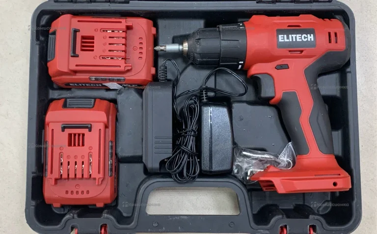 Дрель-шуруповерт Elitech ДА 20-2CЛ