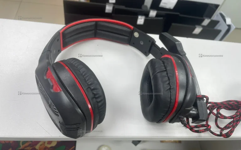 Наушники  Redragon Hardy Red/Black