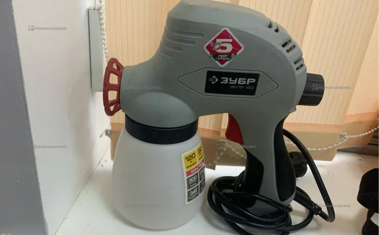 Сетевой краскопульт ЗУБР ЗКПЭ-120