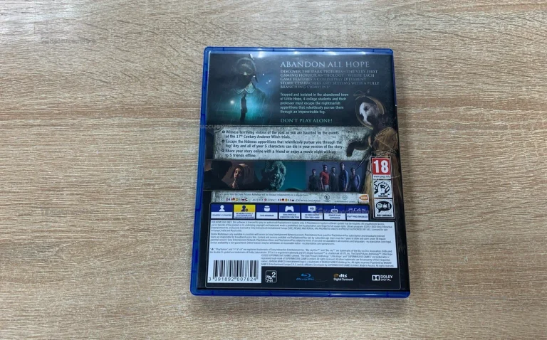 PS4 диск. The dark pictures