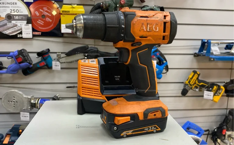 Аккумуляторная дрель-шуруповерт BS