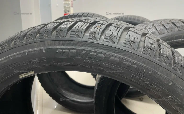 Комплект зимней разноширокой резины Michelin X-lc