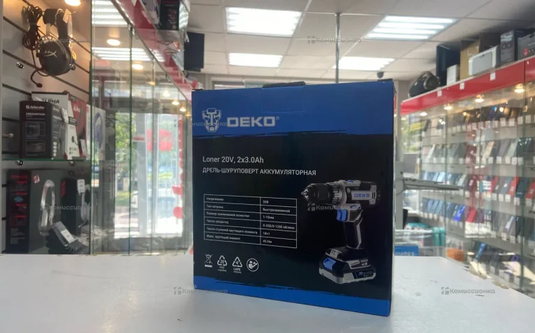 Дрель шуруповерт Deko loner 20v