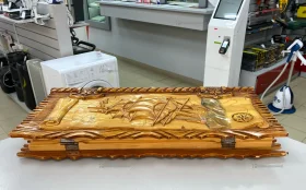 Купить Нарды резные корабли б/у , в Пермь Цена:3990рублей