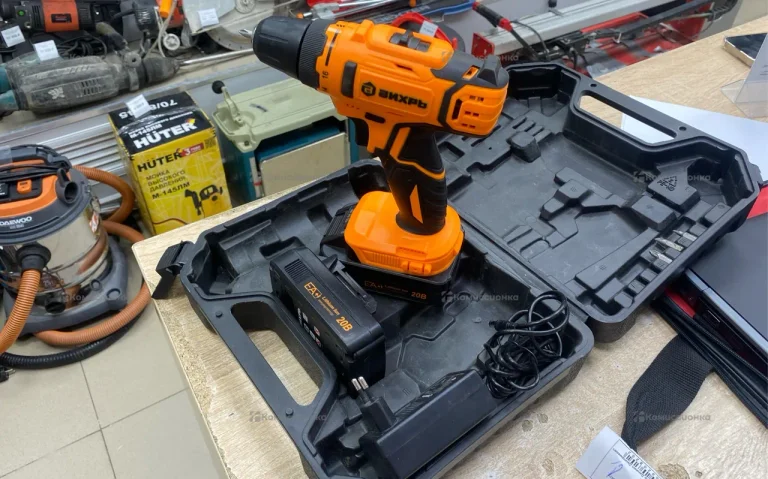 Бесщеточная дрель-шуруповерт ДА-20Л-2К