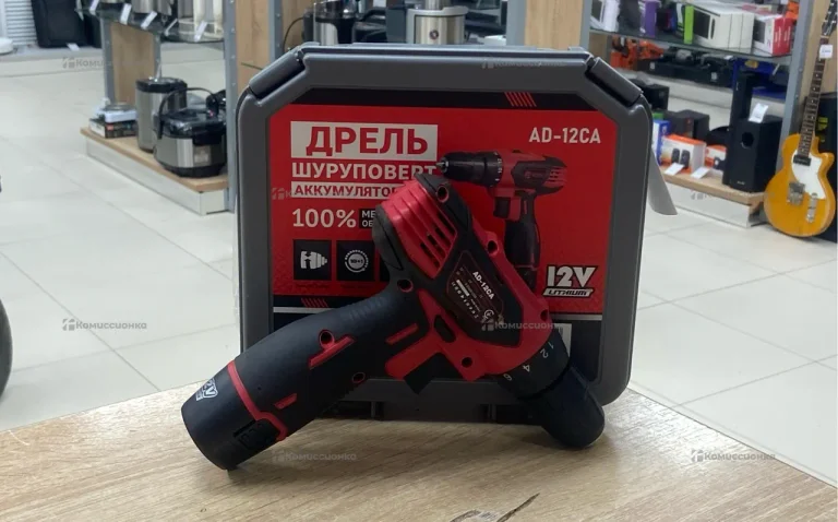 Аккумуляторная дрель-шуруповерт Edon AD-12CA