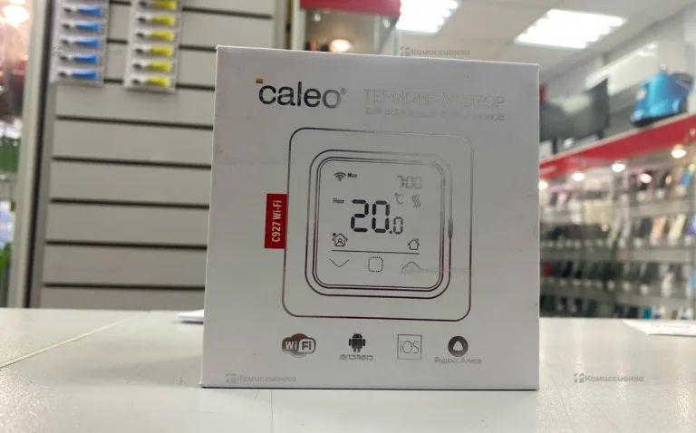 caleo терморегулятор для всех видов теплых полов
