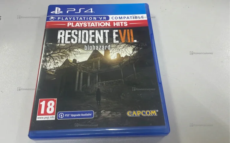 Ps4 Resident EVII диск ps4