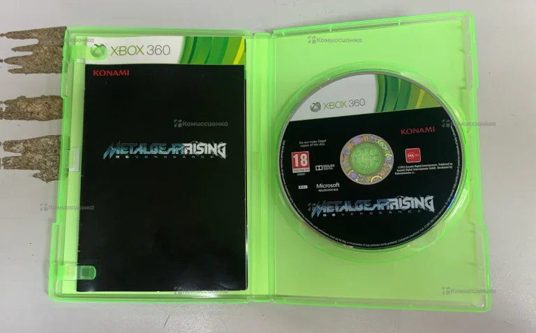 диск Xbox 360 metal gear rising
